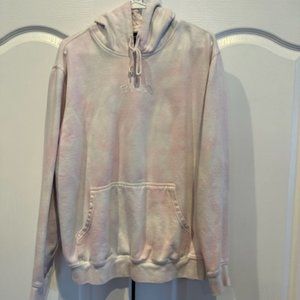 RVCA - medium - pink/white tie dye Hoodie for women